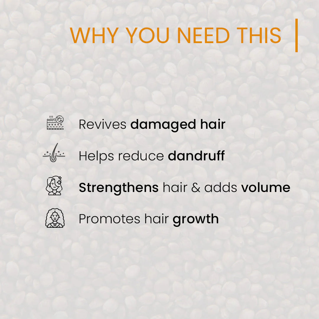 Clinically Proven AMRITKESH Black Root Natural Hair Oil